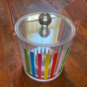 Brand New Ban.do Ice Bucket with Tongs!